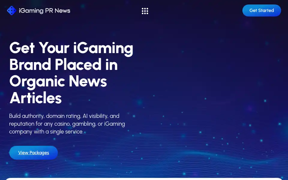 Screenshot of igamingprnews.com
