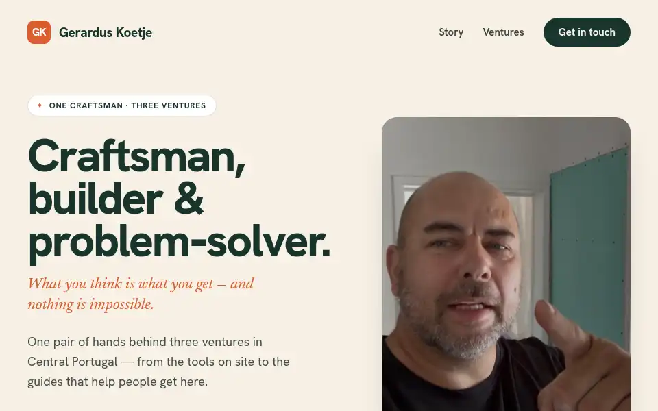 Screenshot of igeni.nl