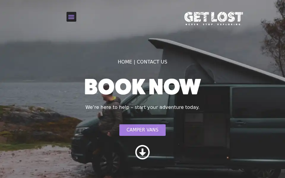 Screenshot of igetlost.co.uk