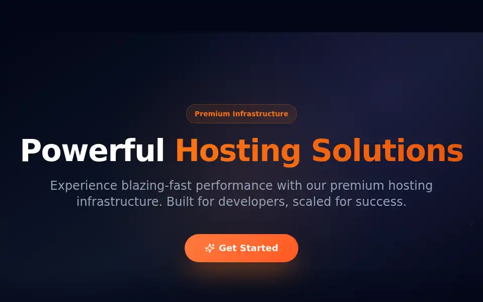 Screenshot of ignitedhosting.com