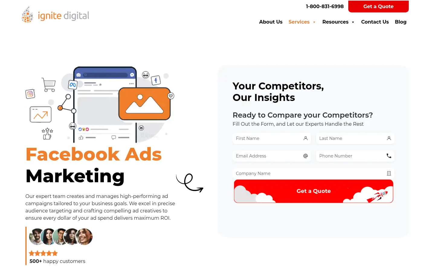 Screenshot of ignitedigital.com