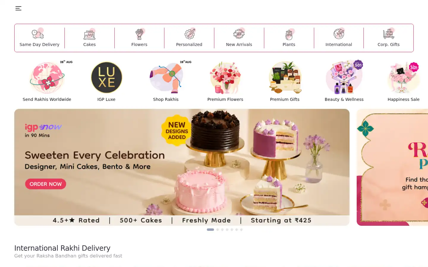 Screenshot of igp.com