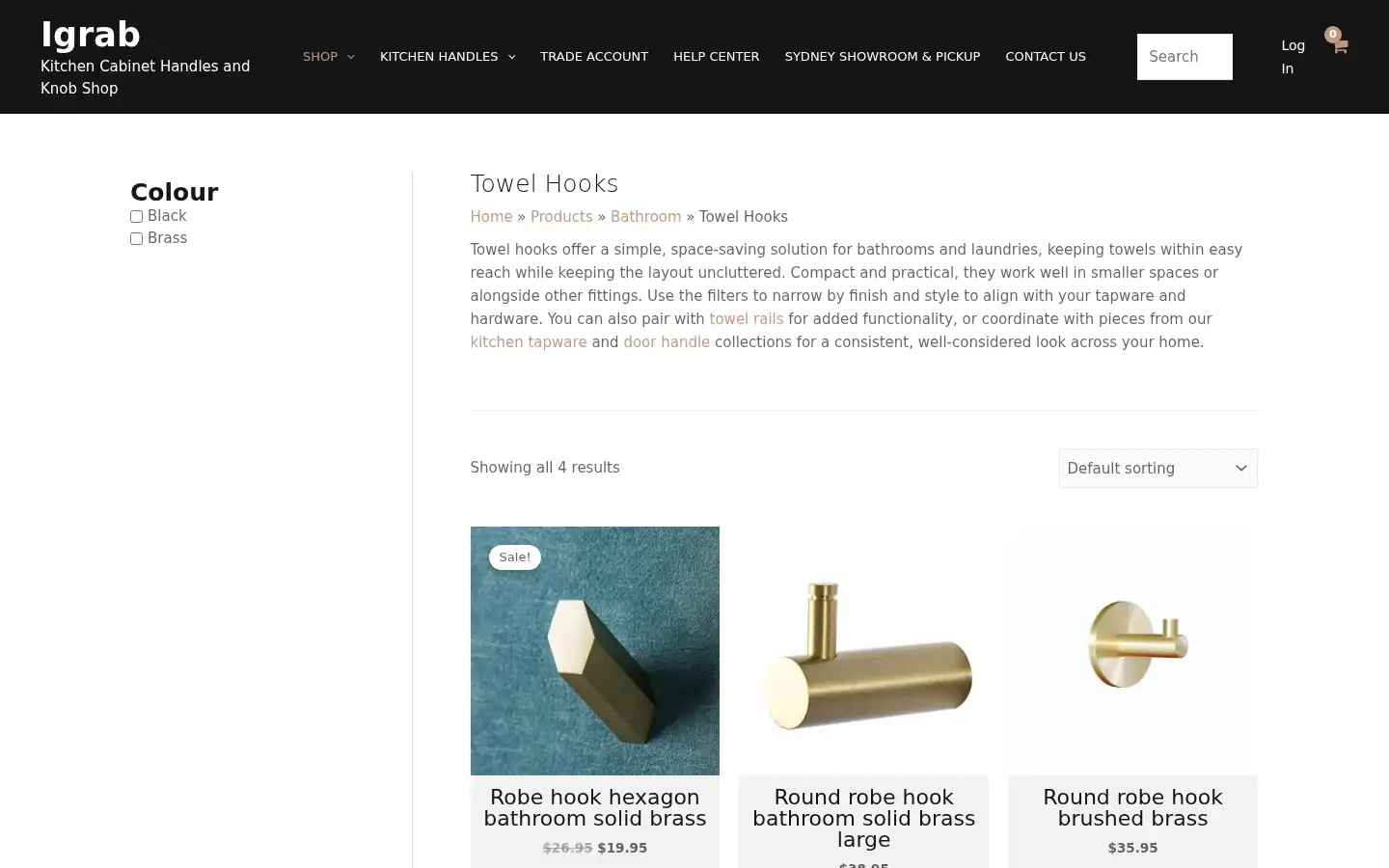 Screenshot of igrab.com.au