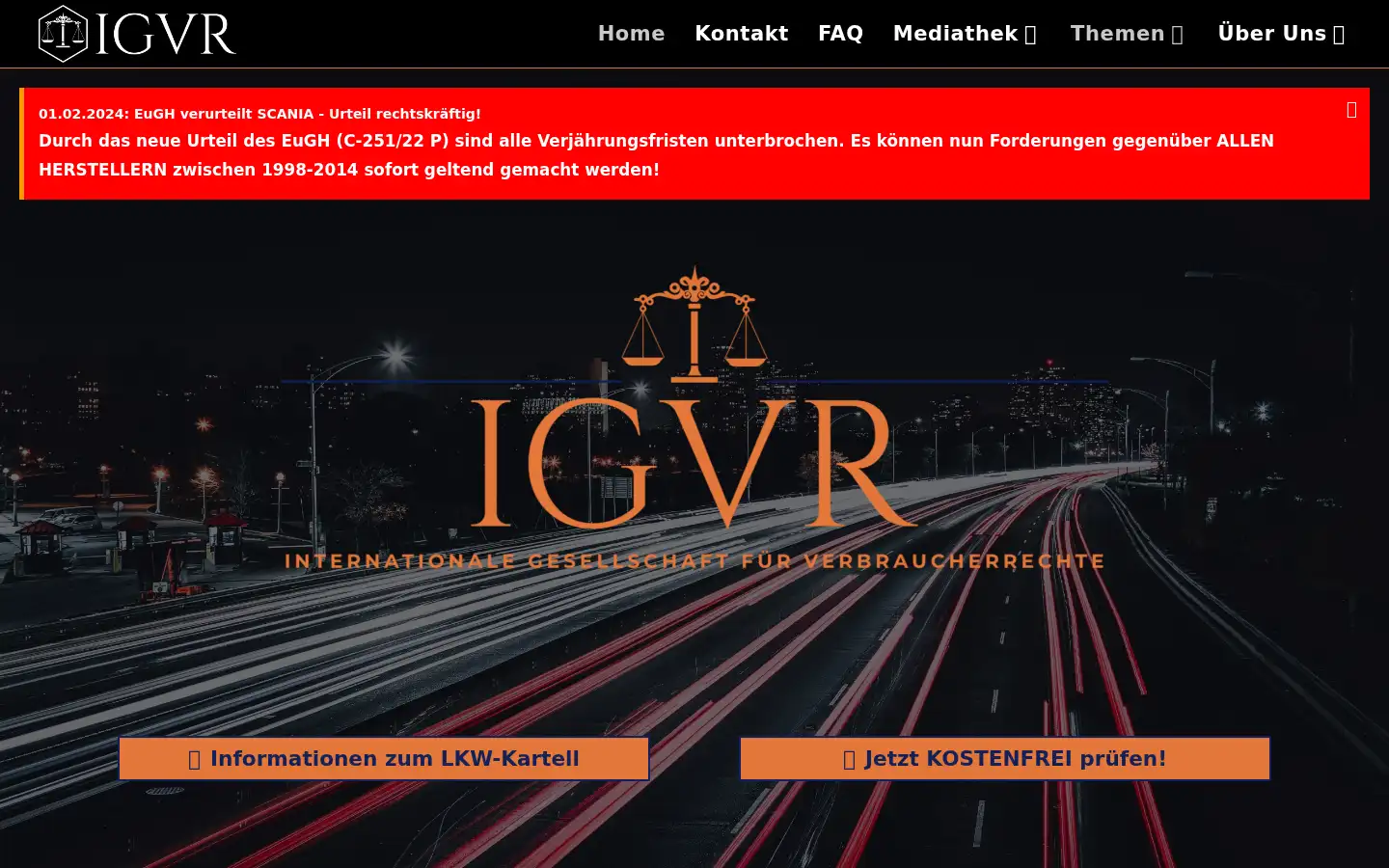 Screenshot of igvr.net