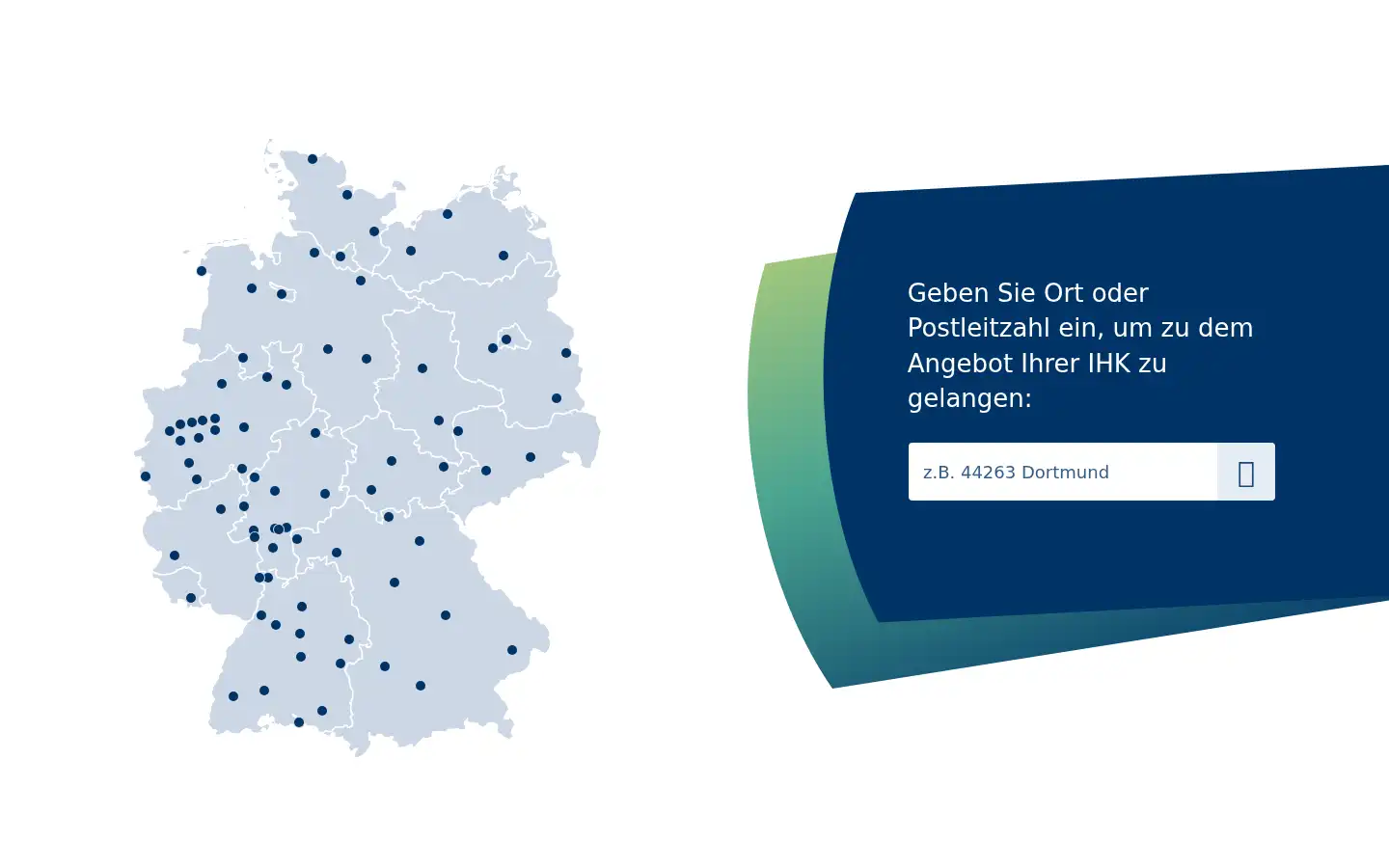 Screenshot of ihk.de