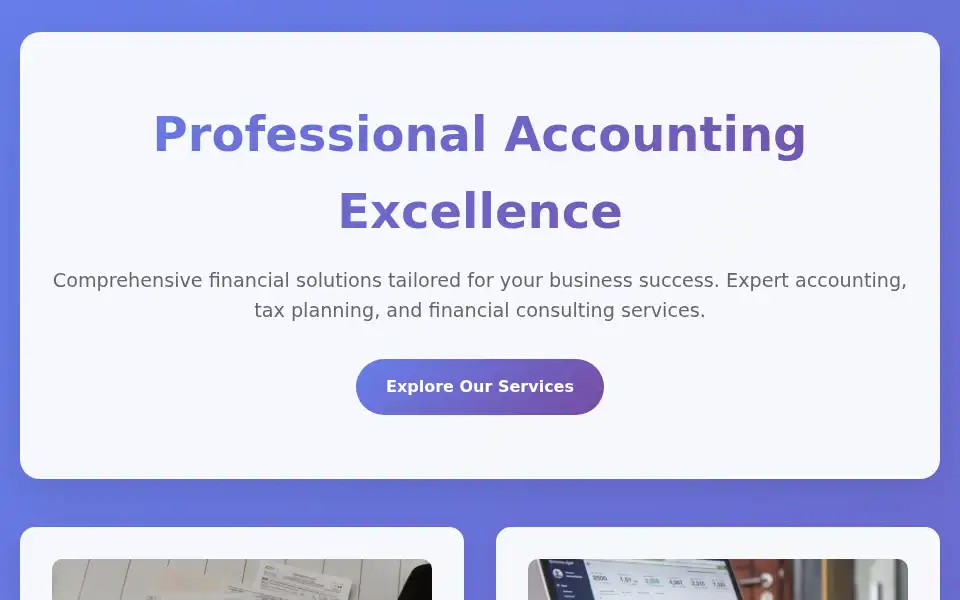 Screenshot of ihmaccountant.com