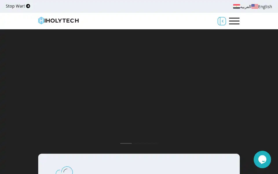 Screenshot of iholytech.com