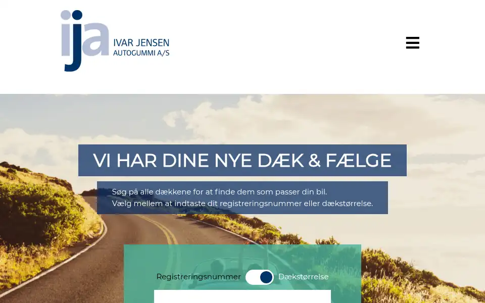 Screenshot of ija.dk