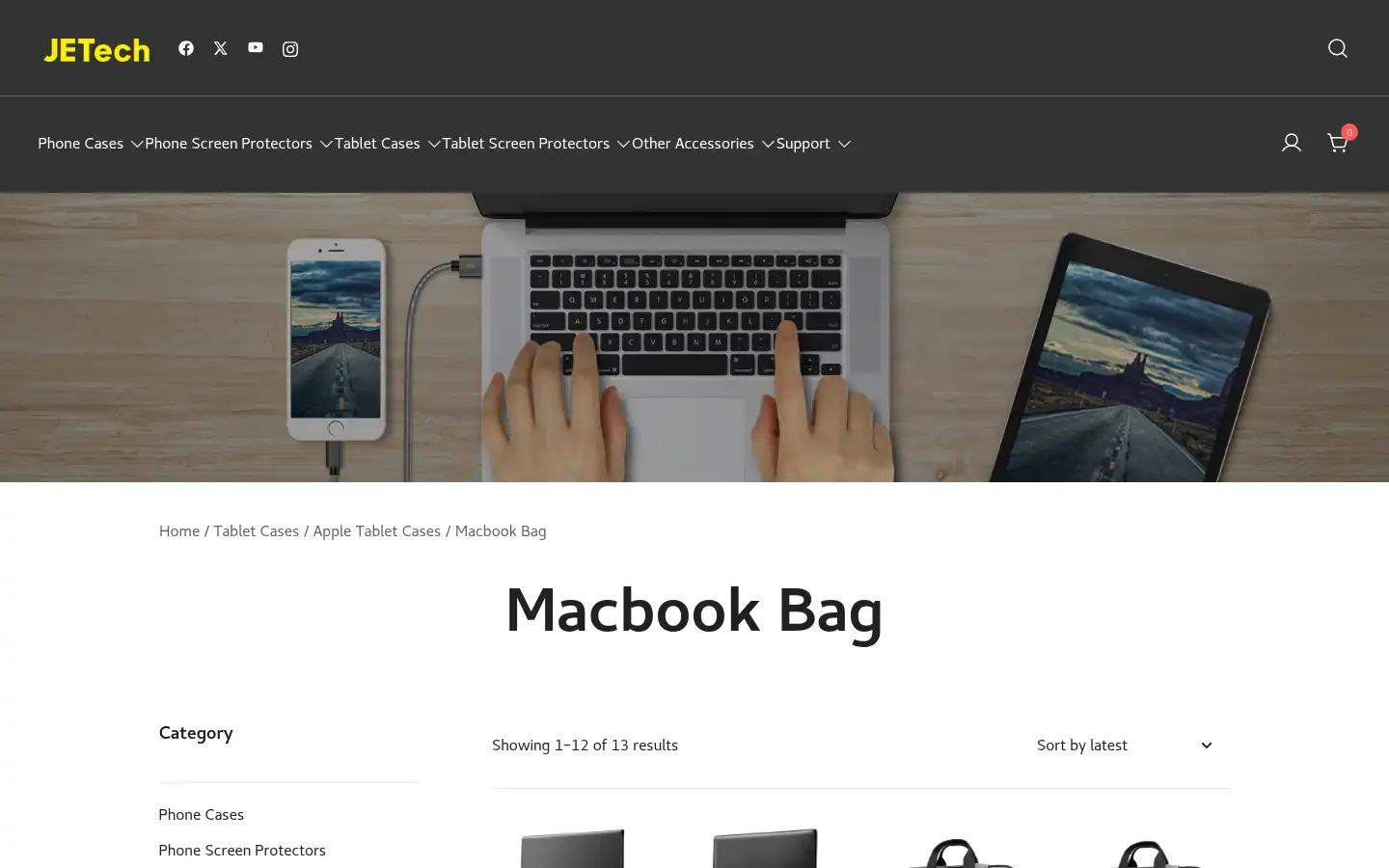 Screenshot of ijetech.com