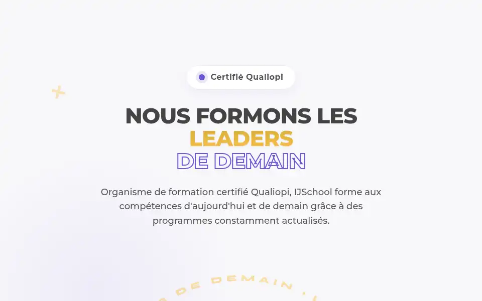 Screenshot of ijschool.fr
