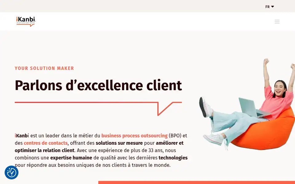 Screenshot of ikanbi.com