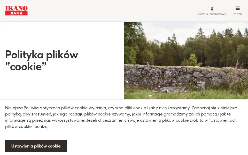 Screenshot of ikanobank.pl