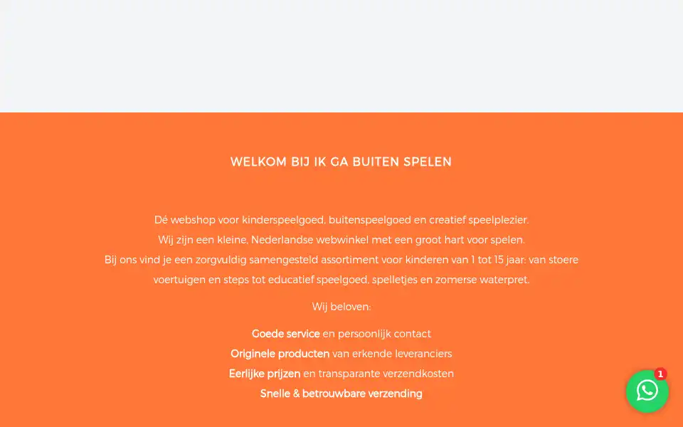 Screenshot of ikgabuitenspelen.nl