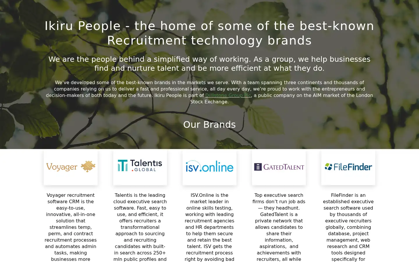 Screenshot of ikirupeople.com