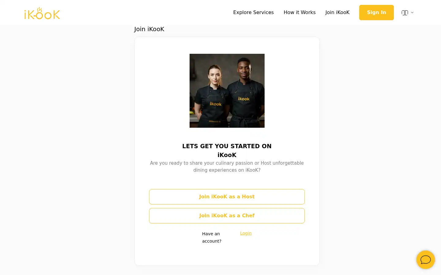 Screenshot of ikook.co.uk
