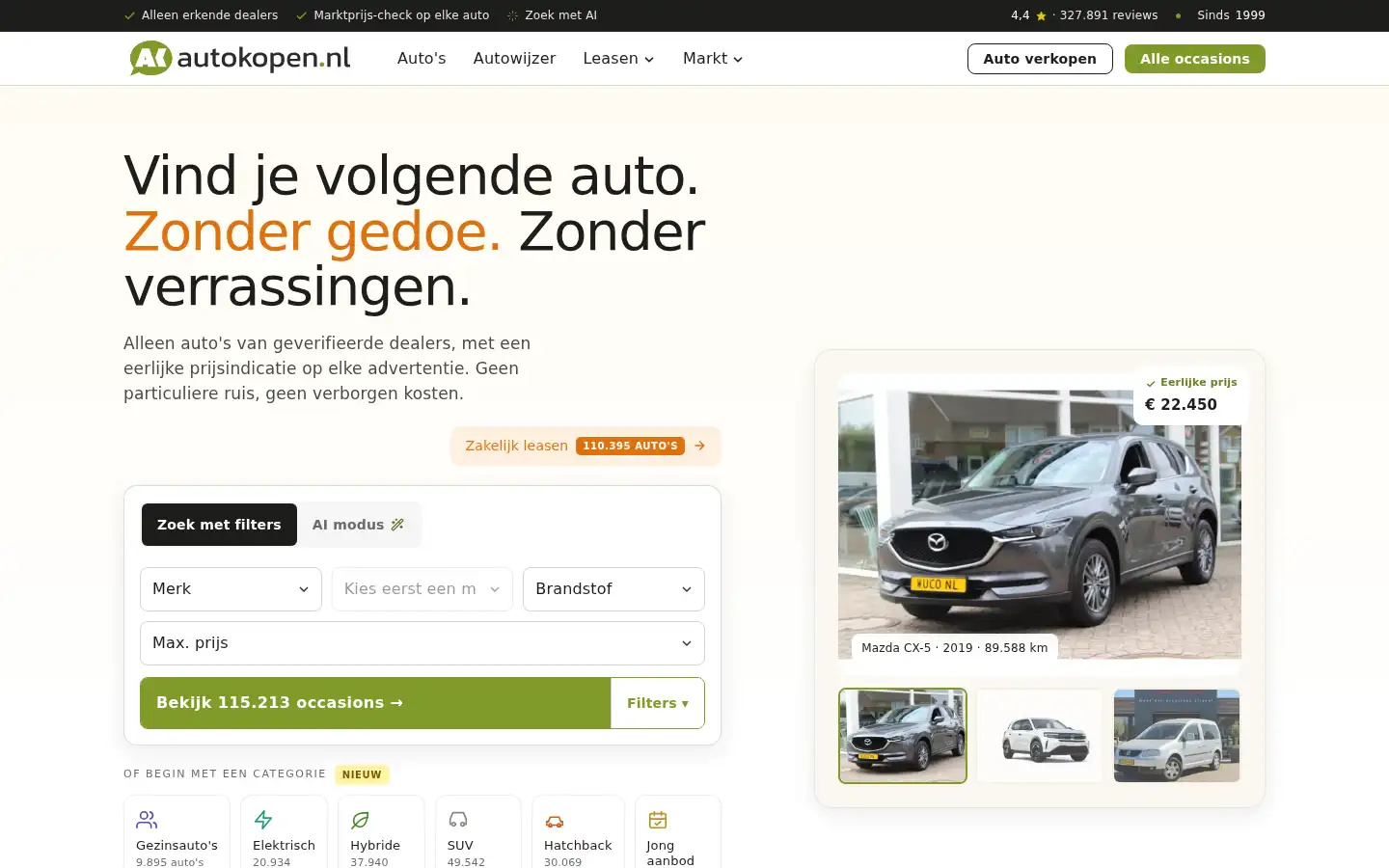 Screenshot of ikwilvanmijnautoaf.nl