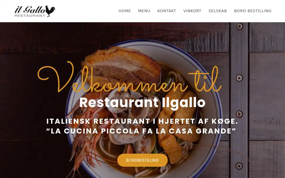 Screenshot of ilgallo.dk