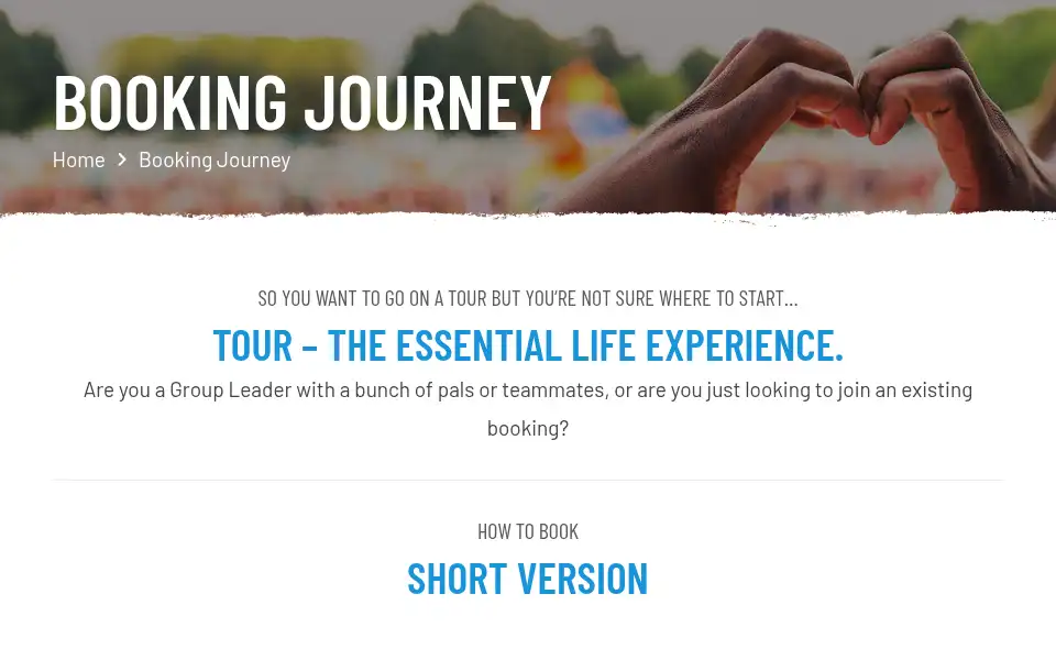 Screenshot of ilovetour.co.uk