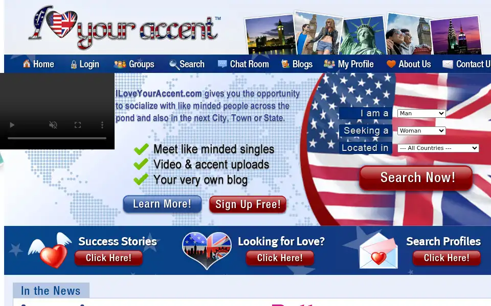 Screenshot of iloveyouraccent.com