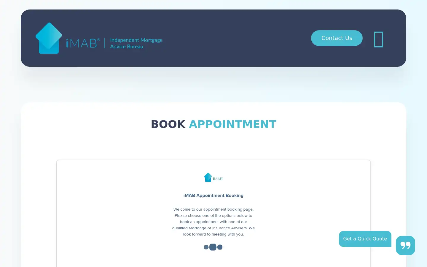 Screenshot of imab.net