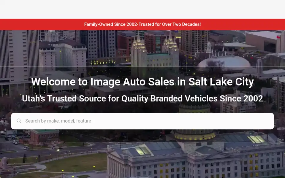 Screenshot of imageautosales.com