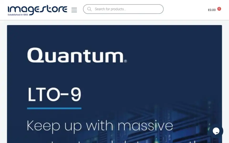 Screenshot of imagestore.co.uk