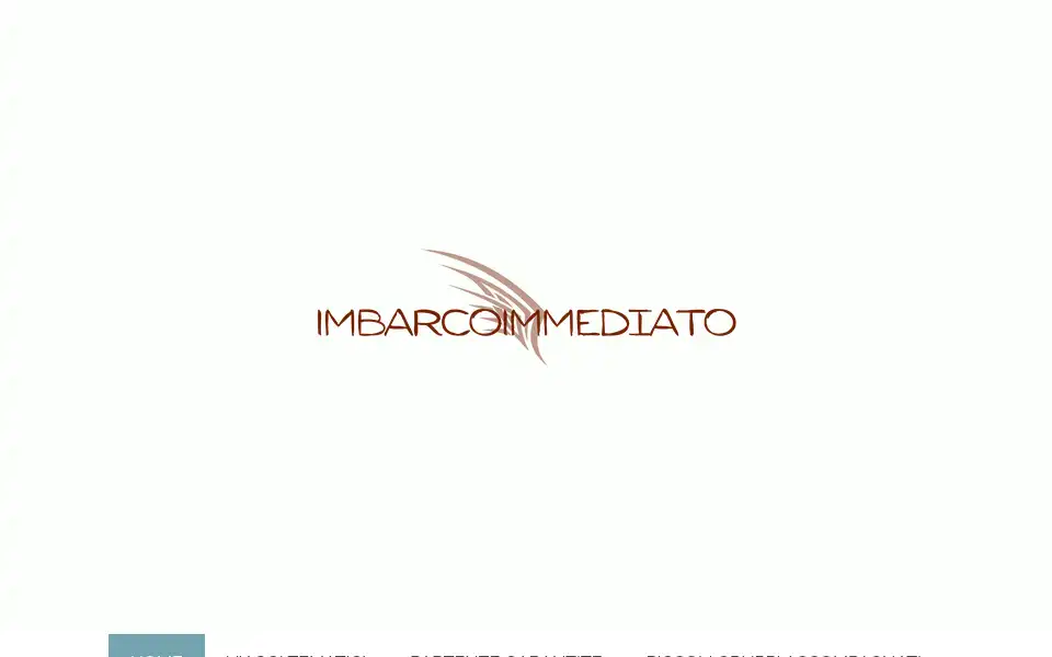 Screenshot of imbarcoimmediato.net