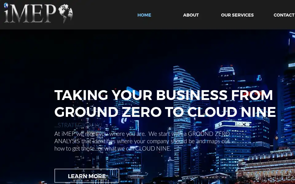 Screenshot of imepmarketing.com