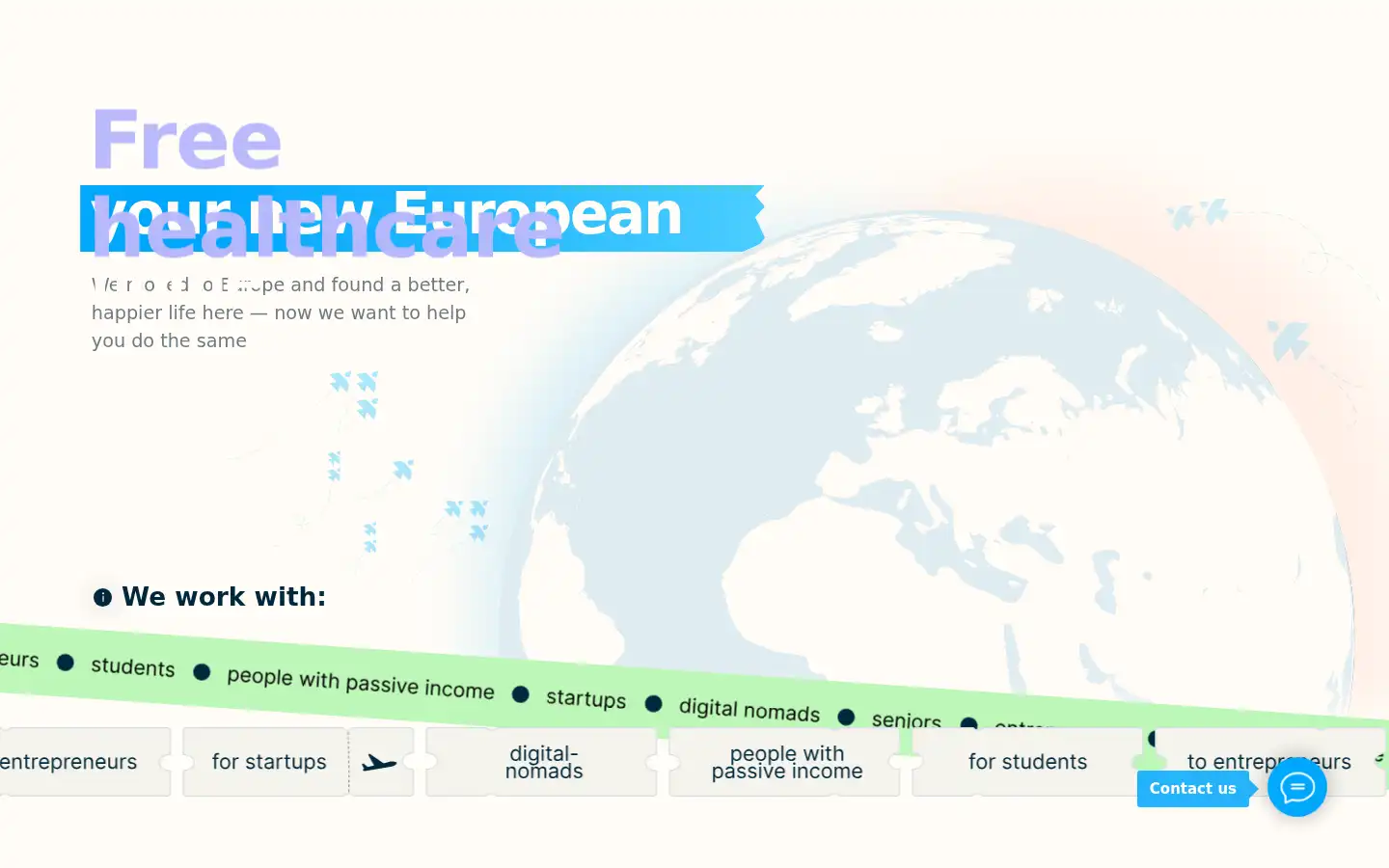 Screenshot of imigrata.com