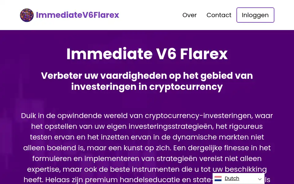 Screenshot of immediateprofit.org