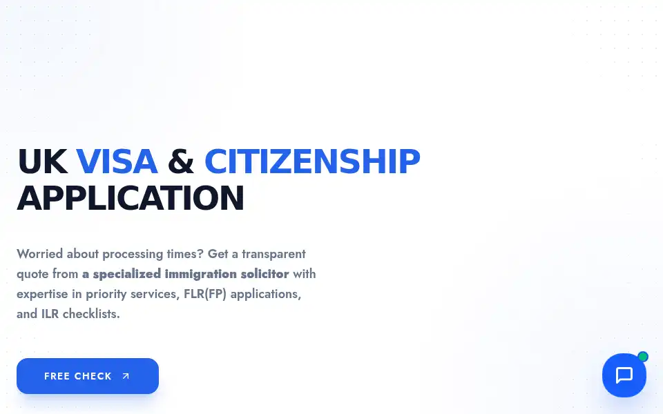 Screenshot of immigrationlaw.org.uk