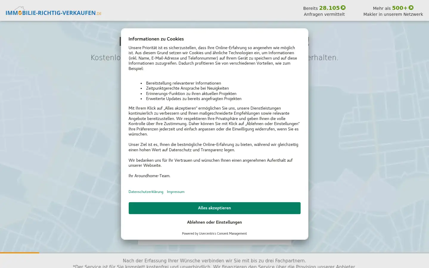 Screenshot of immobilie-richtig-verkaufen.de
