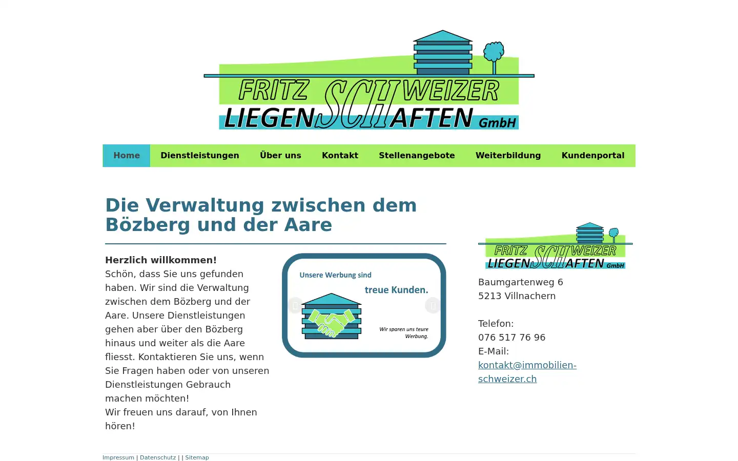 Screenshot of immobilien-schweizer.ch