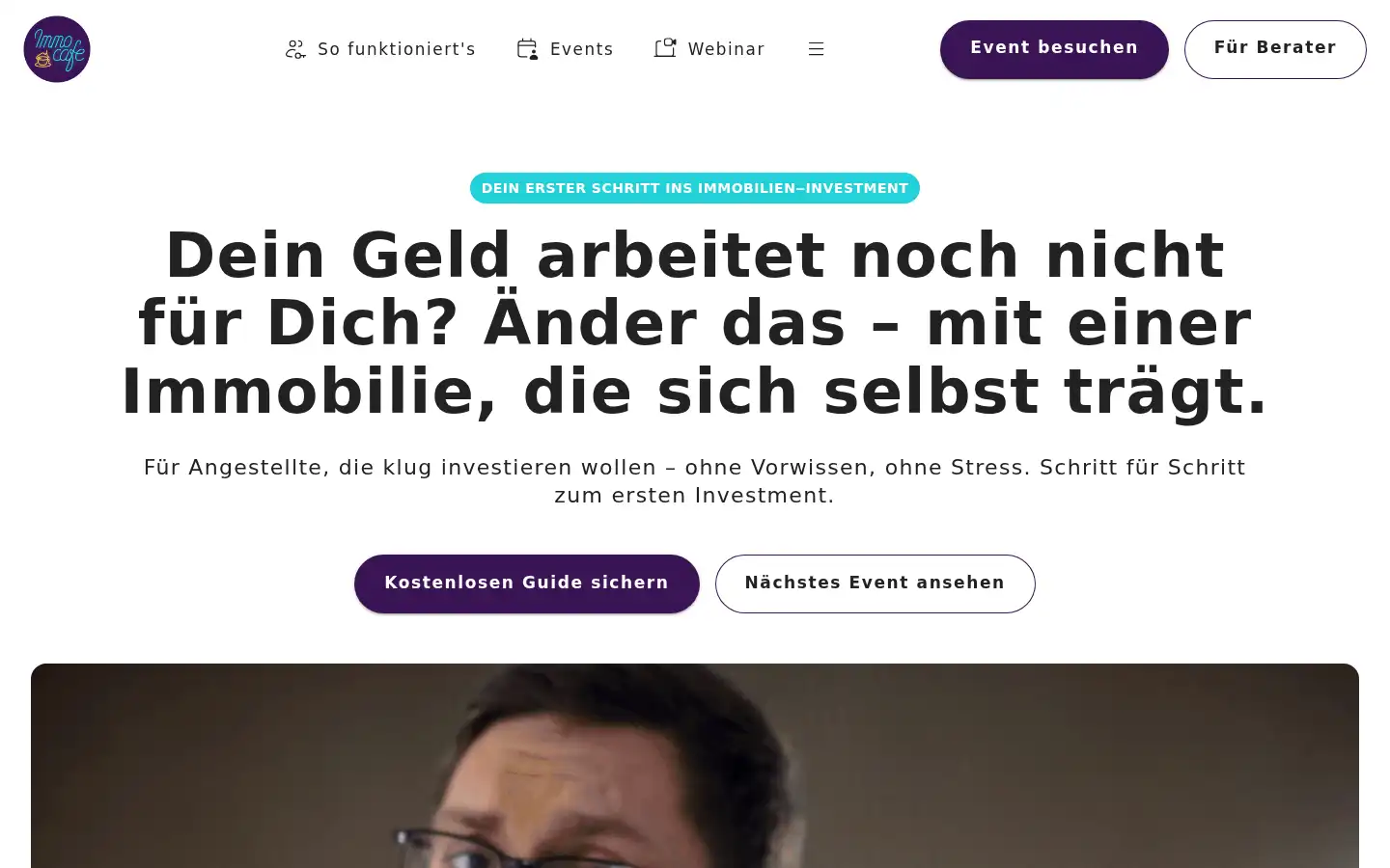 Screenshot of immocafe.de