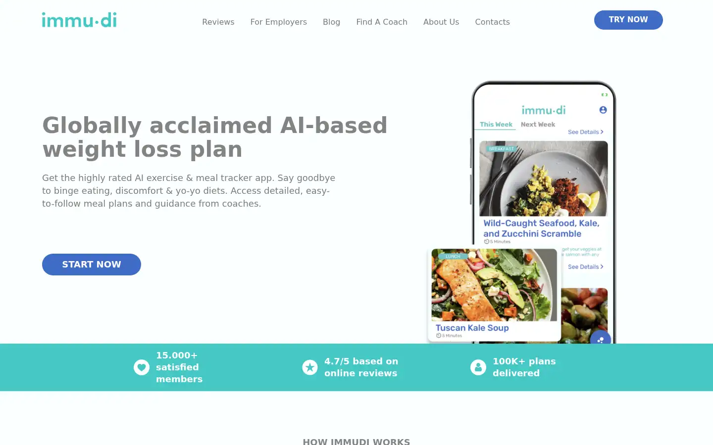 Screenshot of immudiplan.com