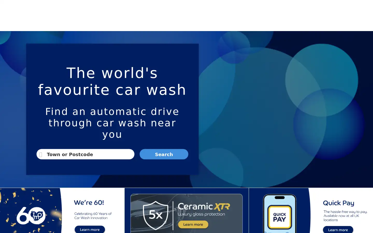 Screenshot of imocarwash.com