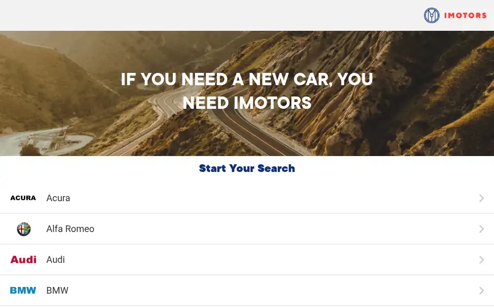Screenshot of imotors.com