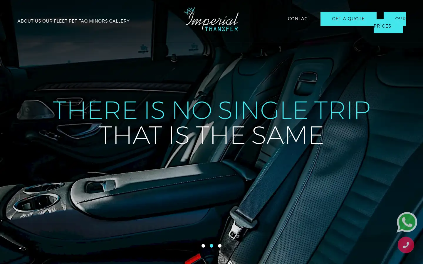Screenshot of imperialtransfer.co.uk
