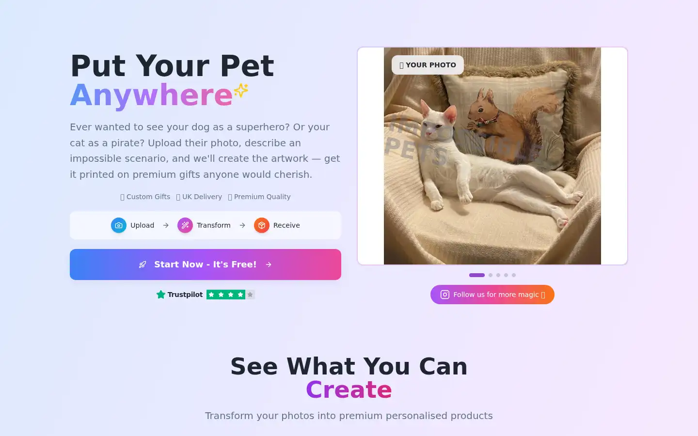 Screenshot of impossiblepets.co.uk