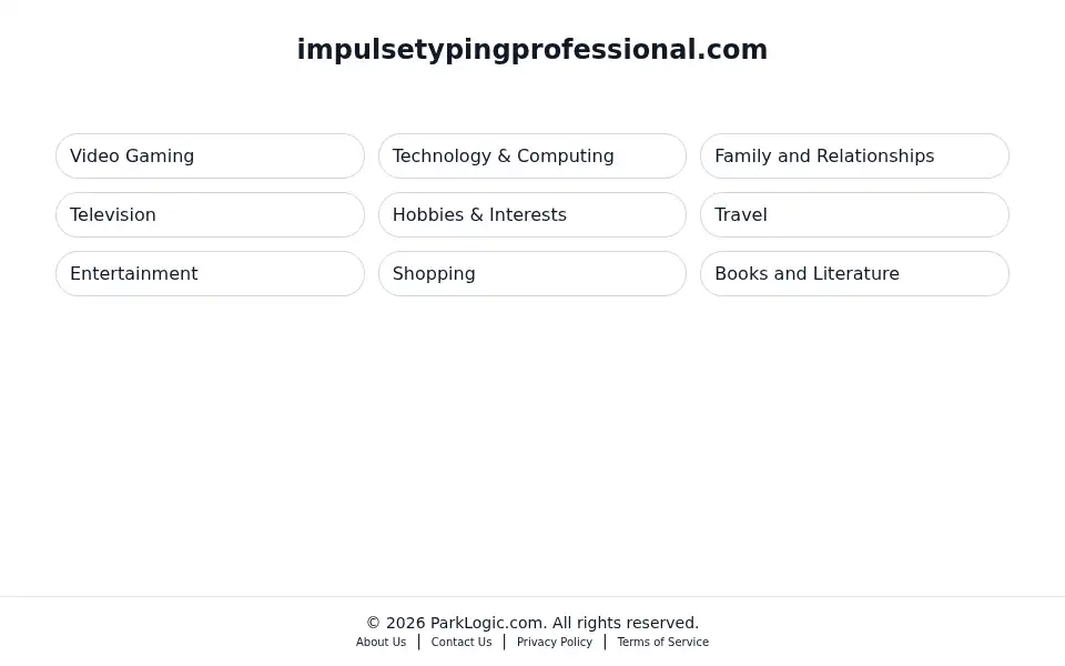 Screenshot of impulsetypingprofessional.com