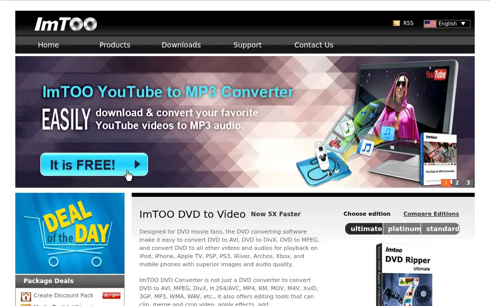 Screenshot of imtoo.com