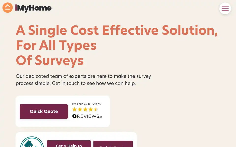 Screenshot of imyhome.co.uk