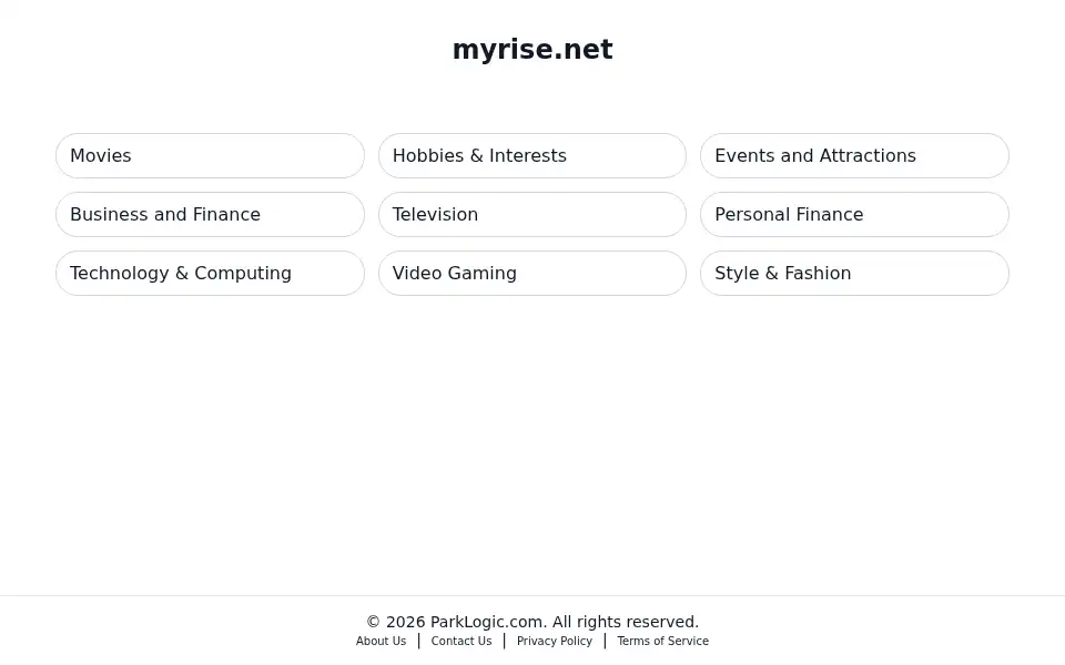 Screenshot of in.myrise.net