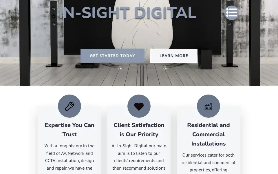 Screenshot of in-sightdigital.com