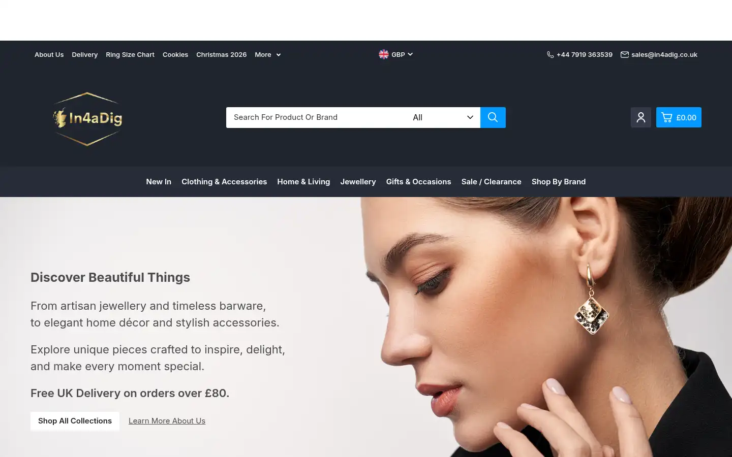 Screenshot of in4adig.co.uk