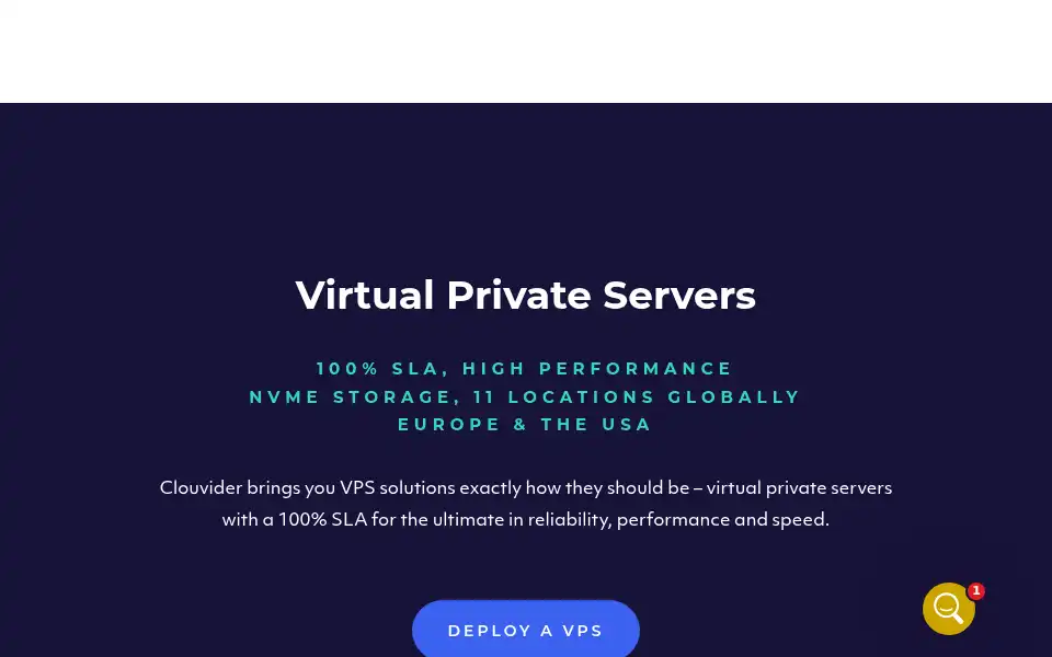 Screenshot of inceptionhosting.com