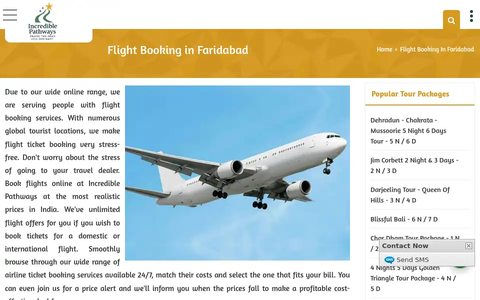Screenshot of incrediblepathways.com