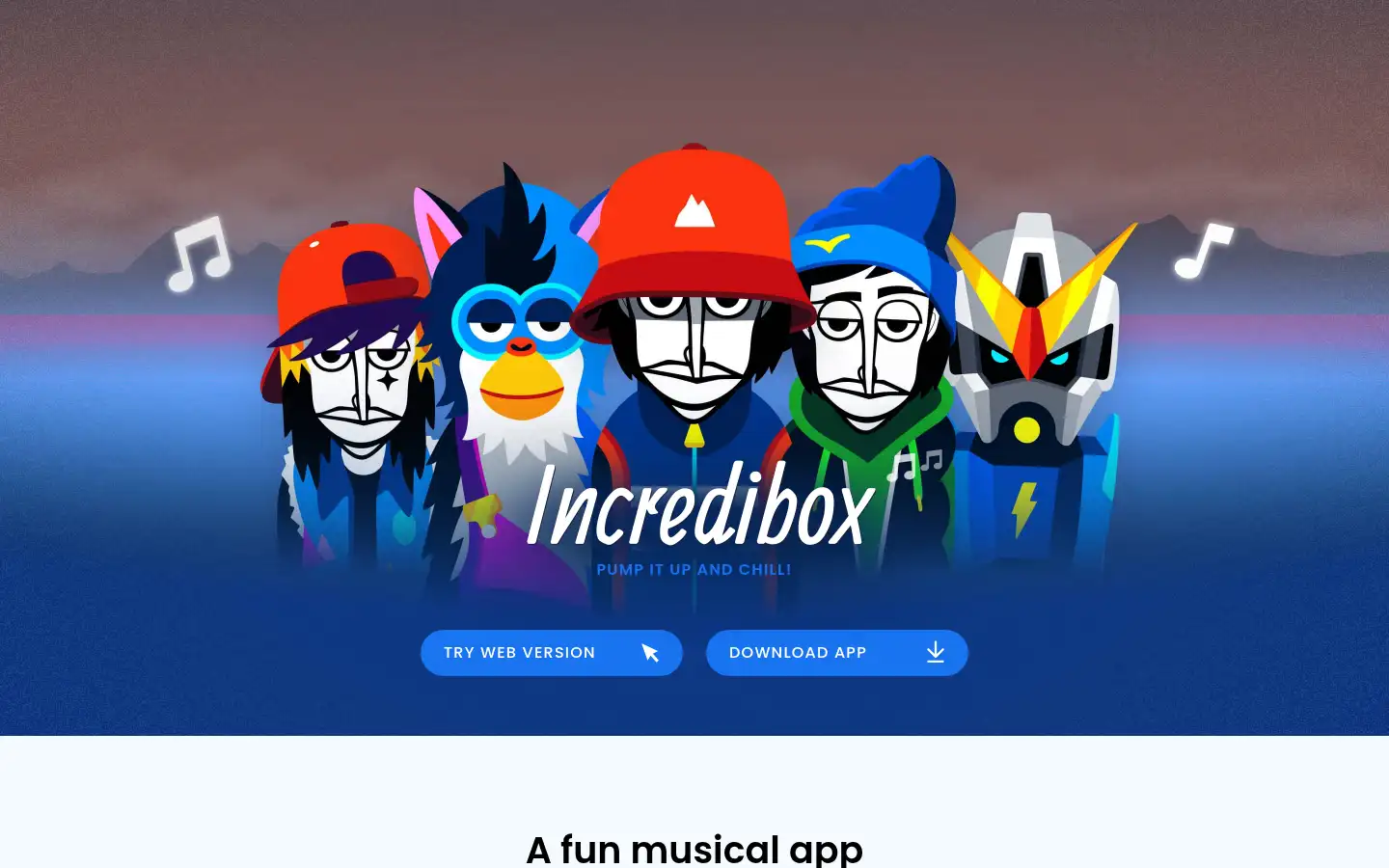 Screenshot of incredibox.com