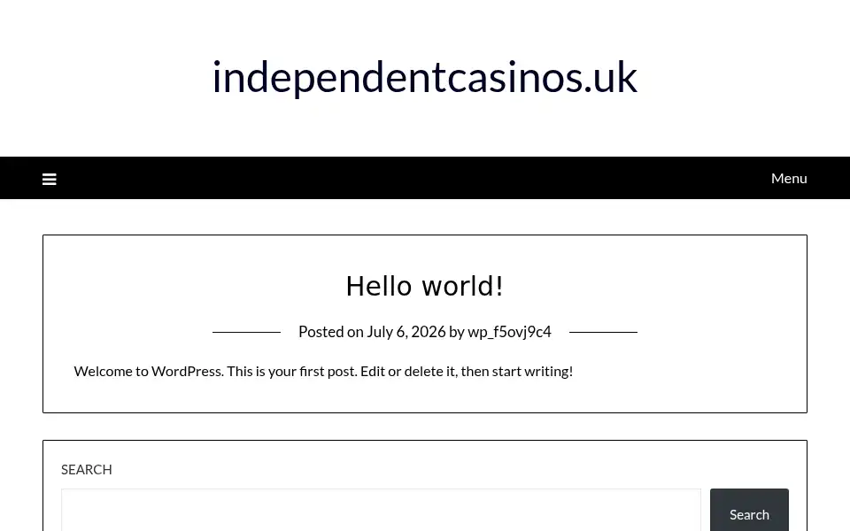 Screenshot of independentcasinos.uk