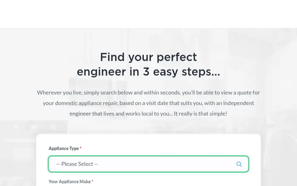 Screenshot of independentservice.co.uk